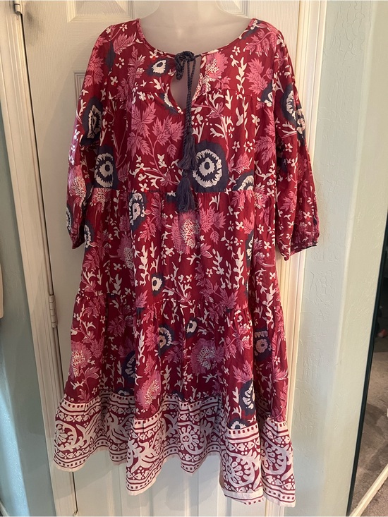 Dresses & Skirts - Natural life cotton midi dress medium